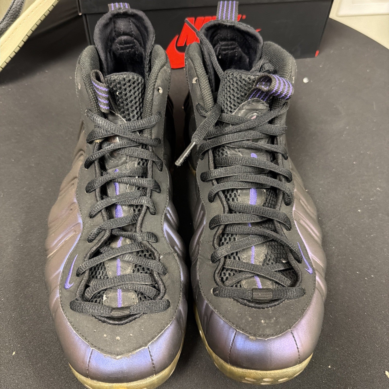 Nike Air Foamposite One 2009 Eggplant Black Purple Sneaker 314996-008