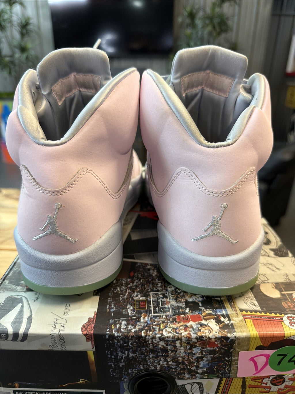 Air Jordan 5 Retro Se Ester Pink DV0562-600 Men’s Size 10 Used Quick Shipping