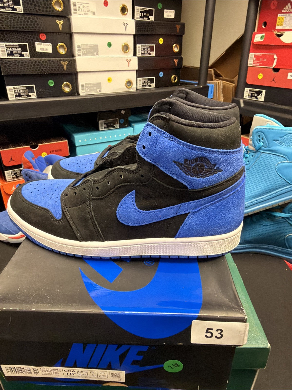 Nike Air Jordan 1 Retro High OG Shoes Mens Size 11 Royal Reimagined Sneakers