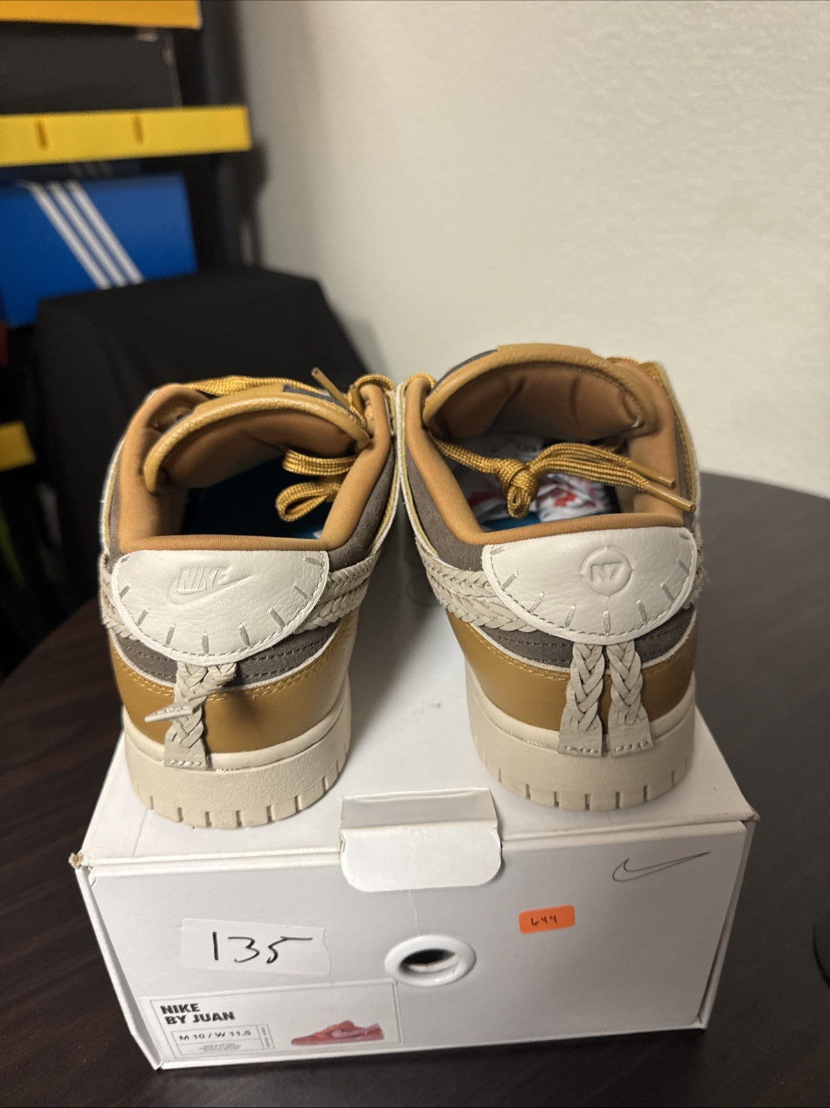 Nike Dunk Low N7 By You Custom Lyle Thompson Mens Size 10 DJ3210-991
