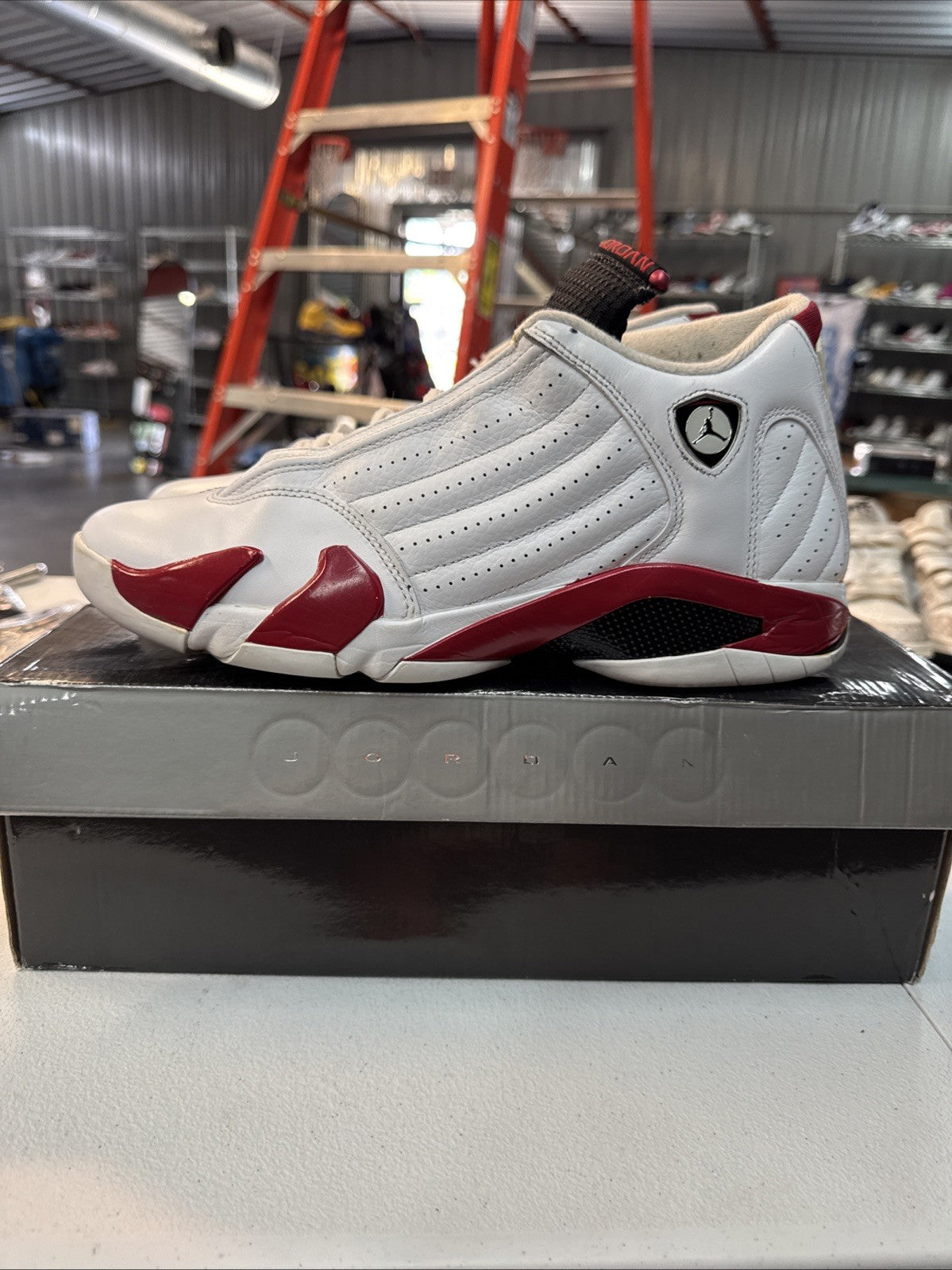 Size 11 - Jordan 14 Retro Candy Cane 2012
