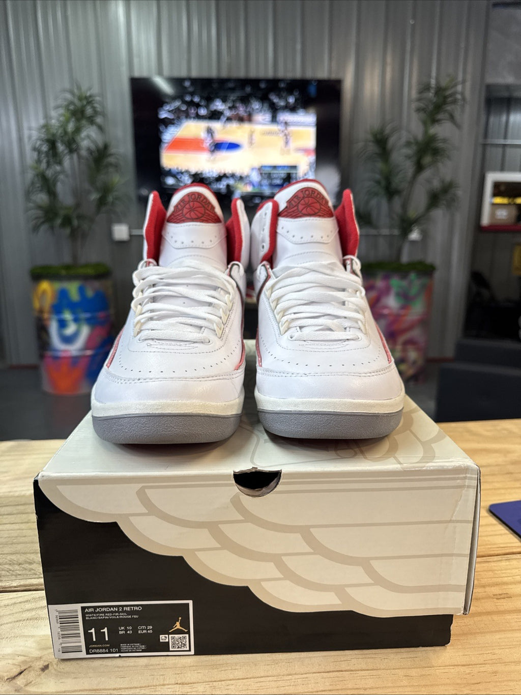 Size 11 - AIR JORDAN RETRO 2 "ORIGINS" | Wore Once