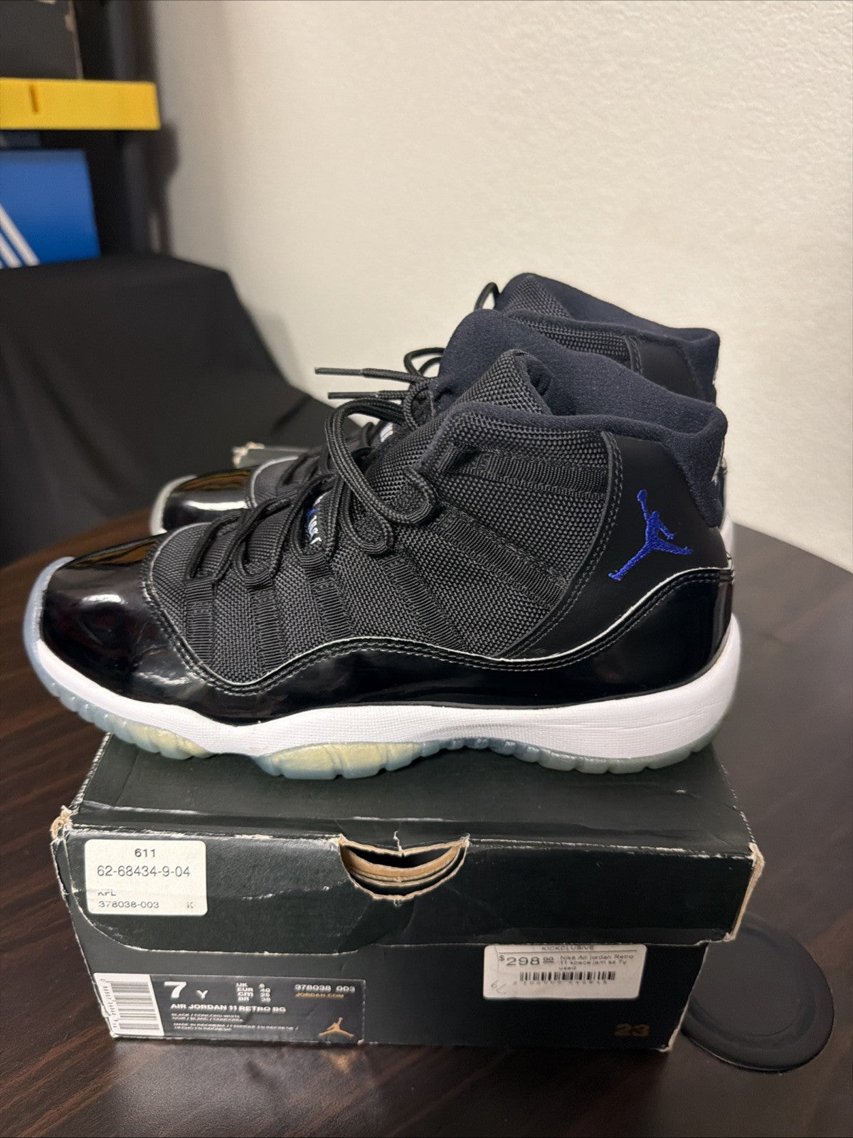 Size 7 (GS) - Jordan 11 Retro 2016 Mid Space Jam