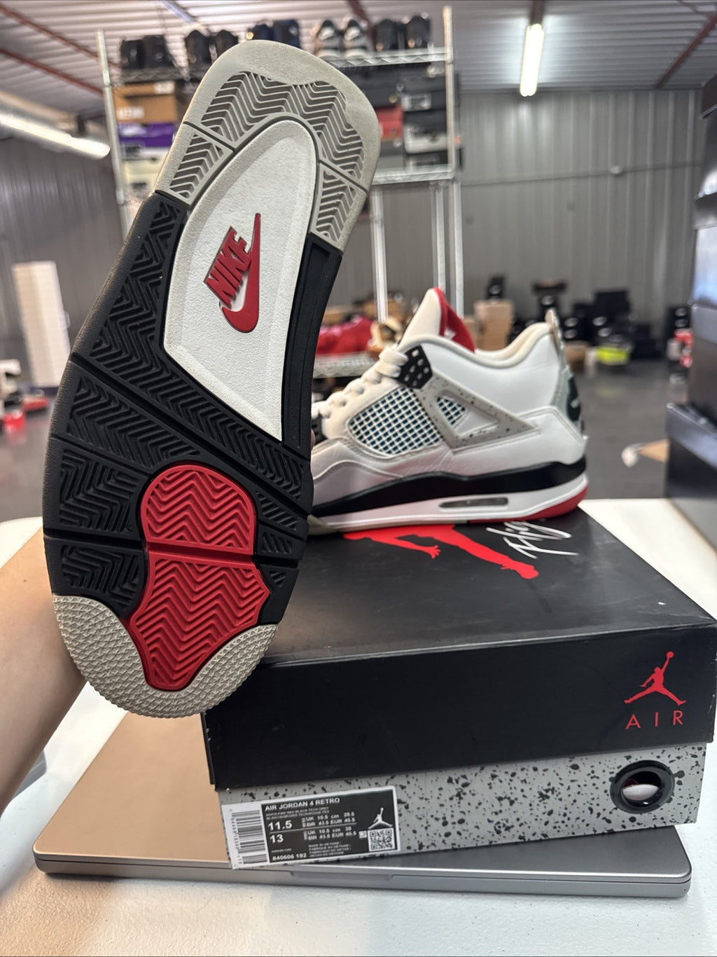 Size 11.5 - Jordan Air Jordan 4 Retro SE What The | Replacement Box