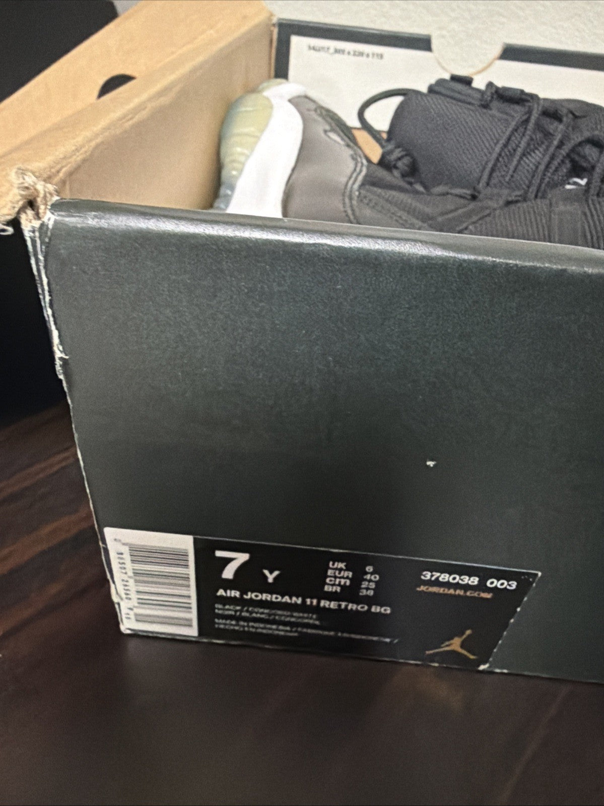 Size 7 (GS) - Jordan 11 Retro 2016 Mid Space Jam