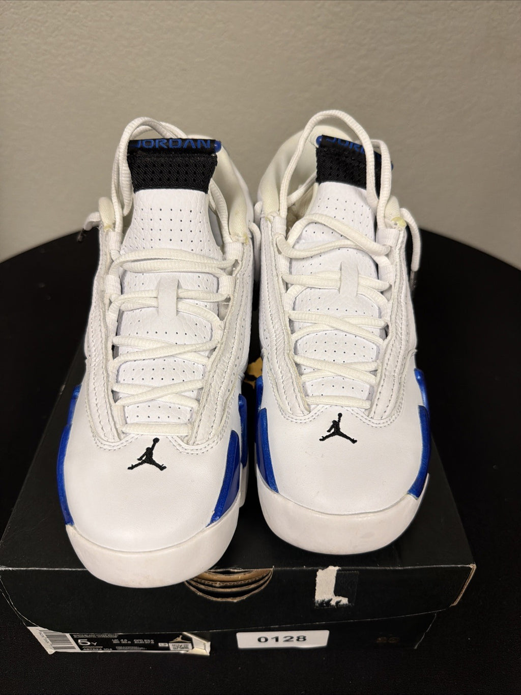 Size 5 (GS) - Jordan Jumpman MVP High Black Game Royal