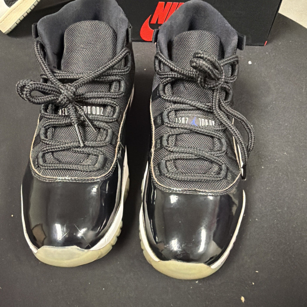 Jordan Air Jordan 11 Retro Space Jam High Top Sneaker Black White Concord