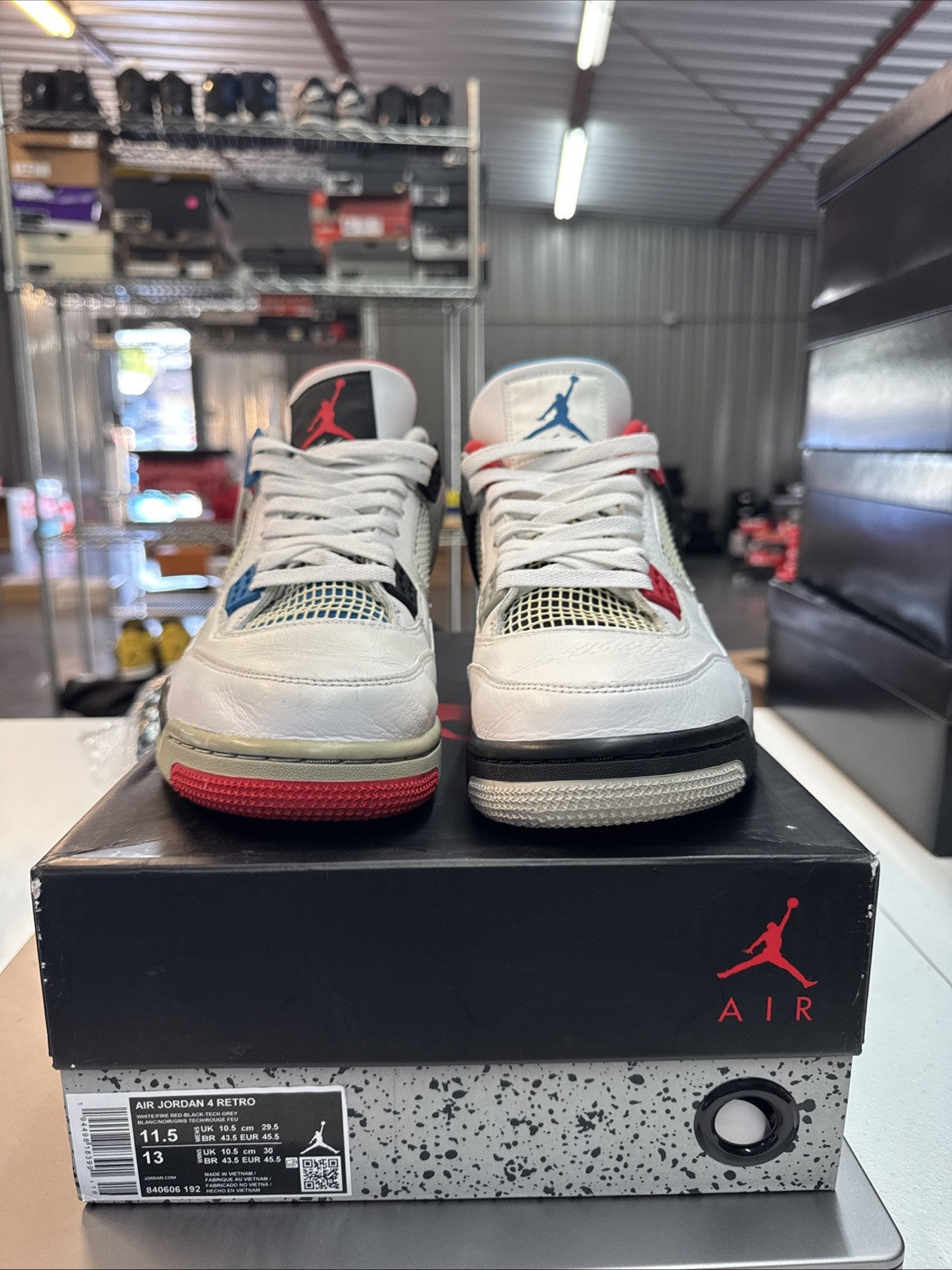 Size 11.5 - Jordan Air Jordan 4 Retro SE What The | Replacement Box