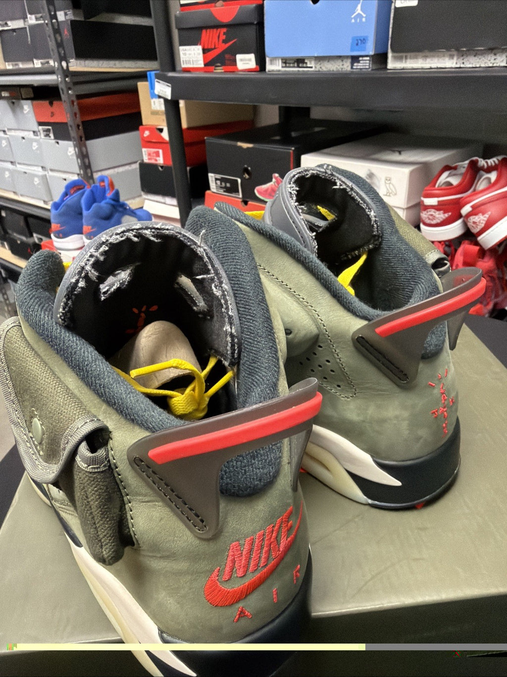 Size 10.5 - Travis Scott x Jordan 6 Retro Olive