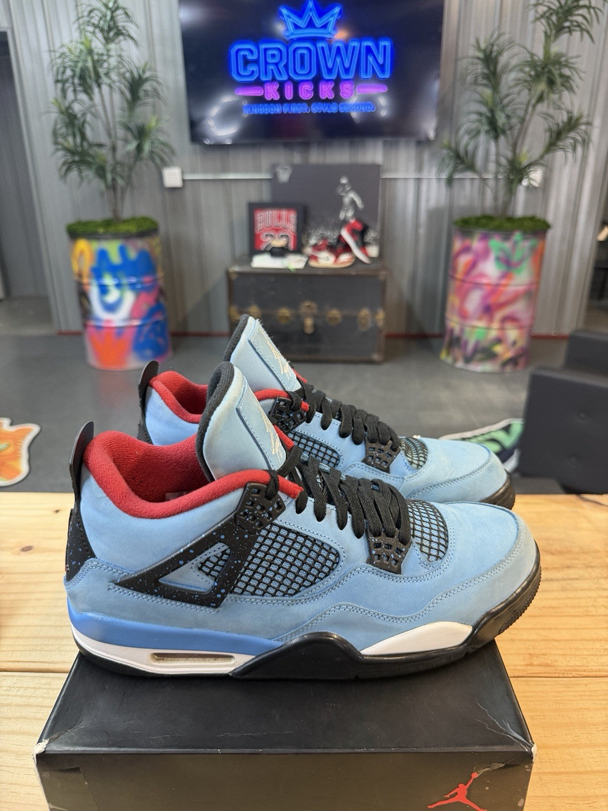 Travis Scott 4s Size 11