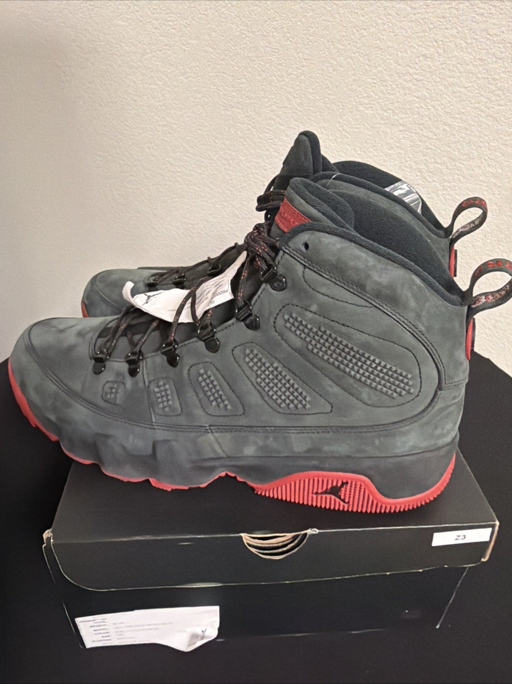Jordan 9 Oklahoma Sooners Sample/PE Size 15