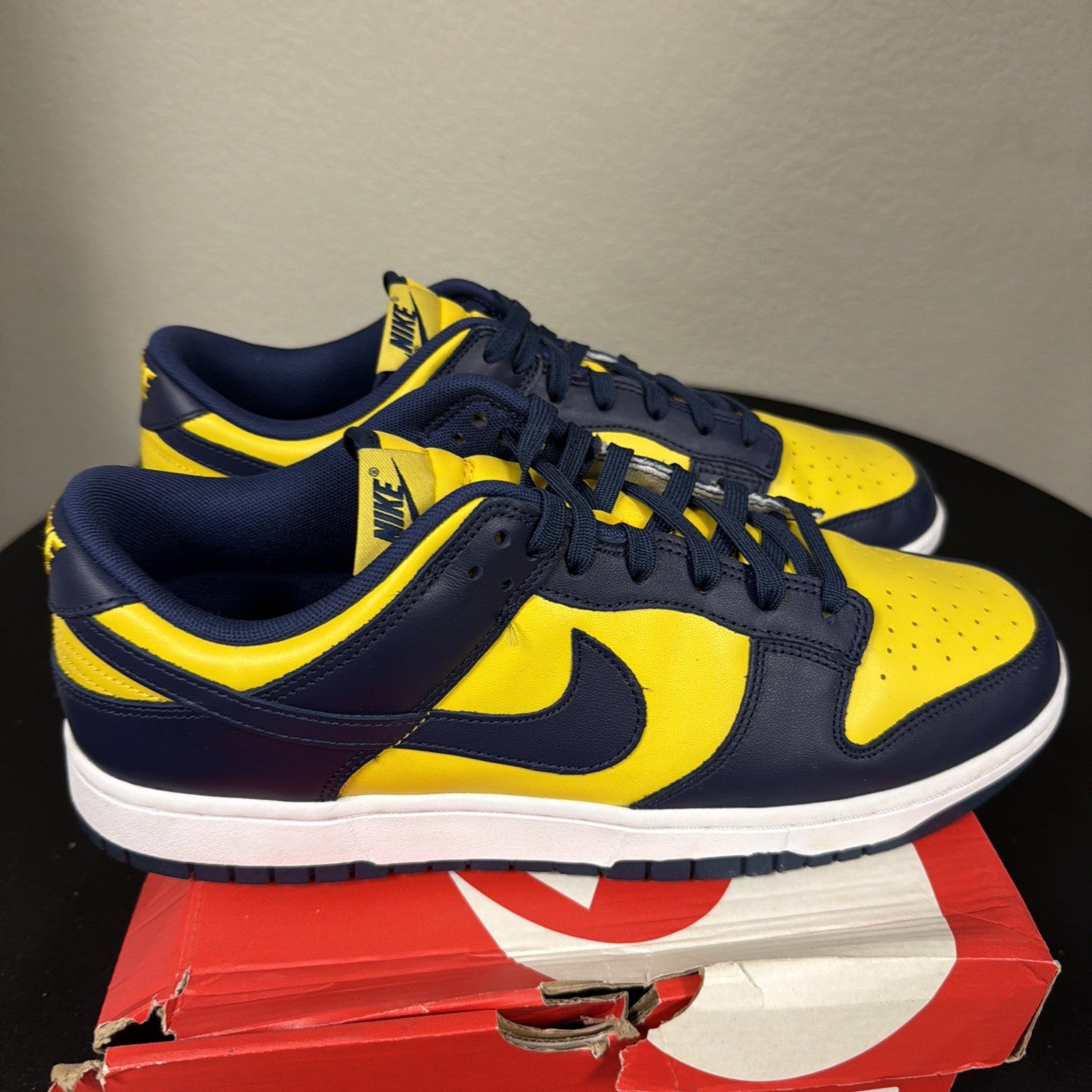 Nike Dunk Low 2021 ‘Michigan Wolverines’ Men’s Size 13 Sneakers | DD1391-700