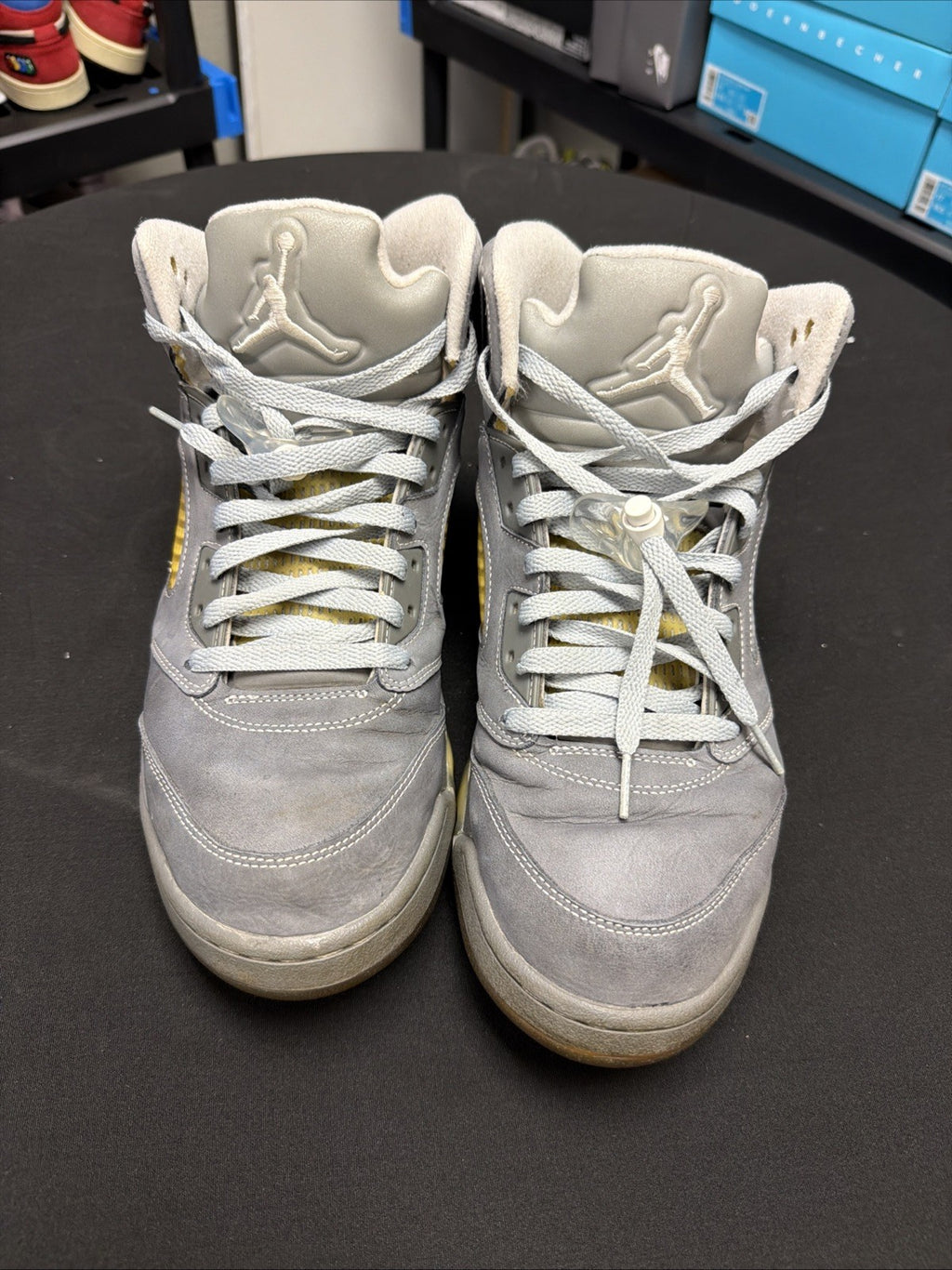Jordan 5 Retro Wolf Grey  Sz 11