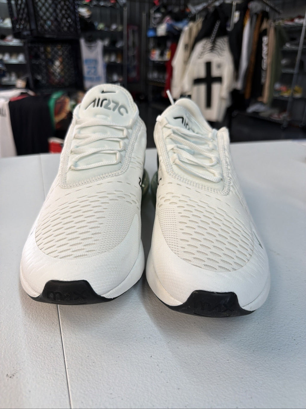 Nike Air Max 270 White Black Oreo Panda Running Shoes AH8050-100 Size 11.5