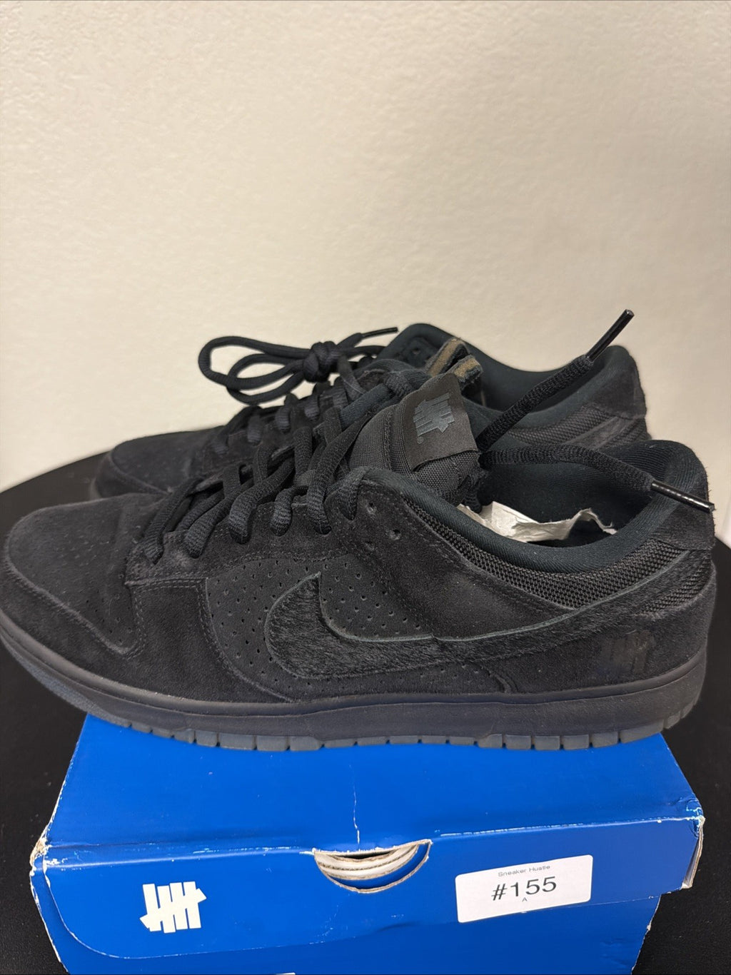 Nike Dunk Low SP Undefeated 5 On It Black Dunk vs AF1 DO9329-001 Men's Size 13