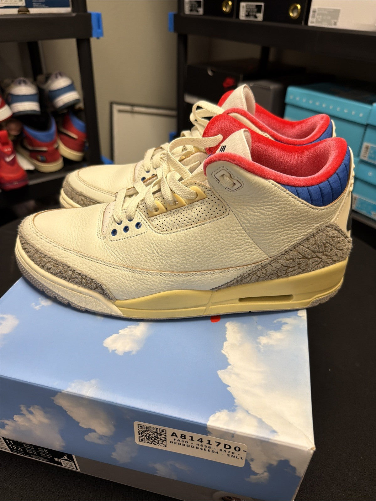 Air Jordan 3 Seoul 2.0 Men Size 11 New 2025 (UK10/EUR45) IB1482-100 South Korea