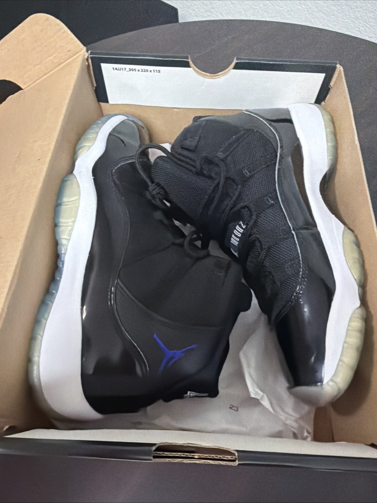 Size 7 (GS) - Jordan 11 Retro 2016 Mid Space Jam
