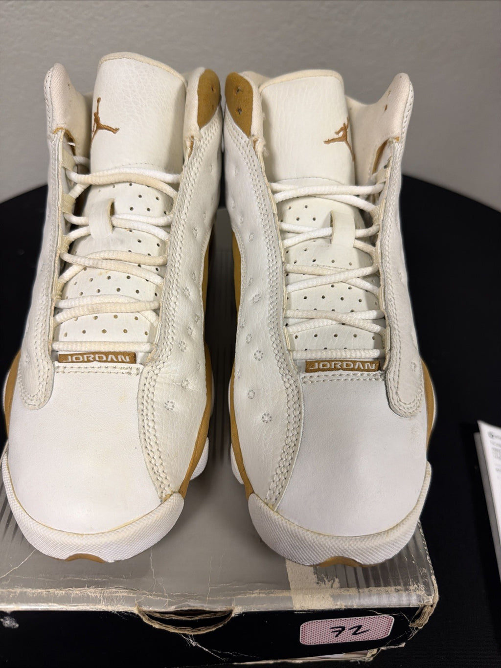 Nike Air Jordan 13 Retro Wheat White Size 4.5 Youth DJ3003-171
