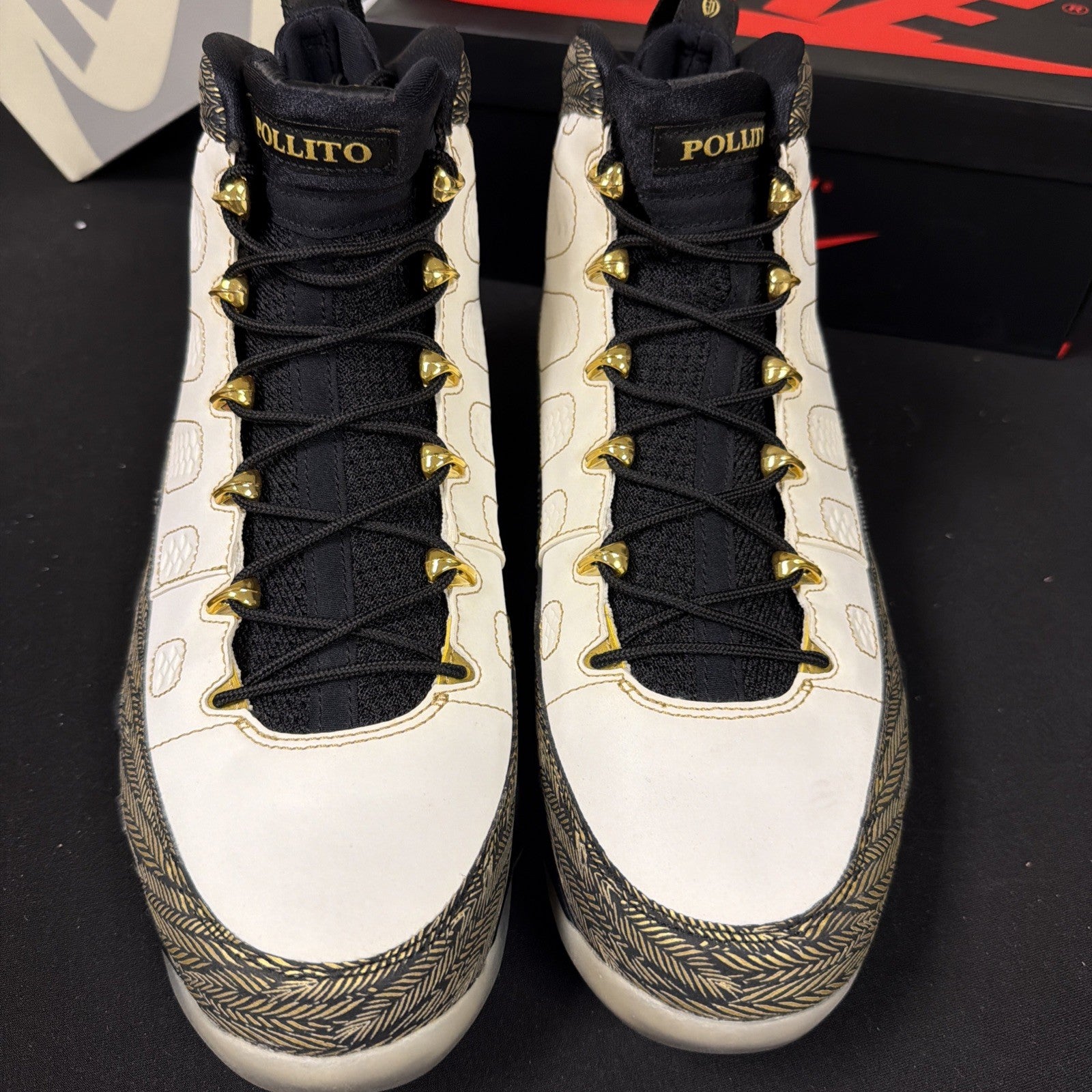 Nike Air Jordan 9 Doernbecher DB Cement Coolgrey Travis Reimagined Sz 12 New