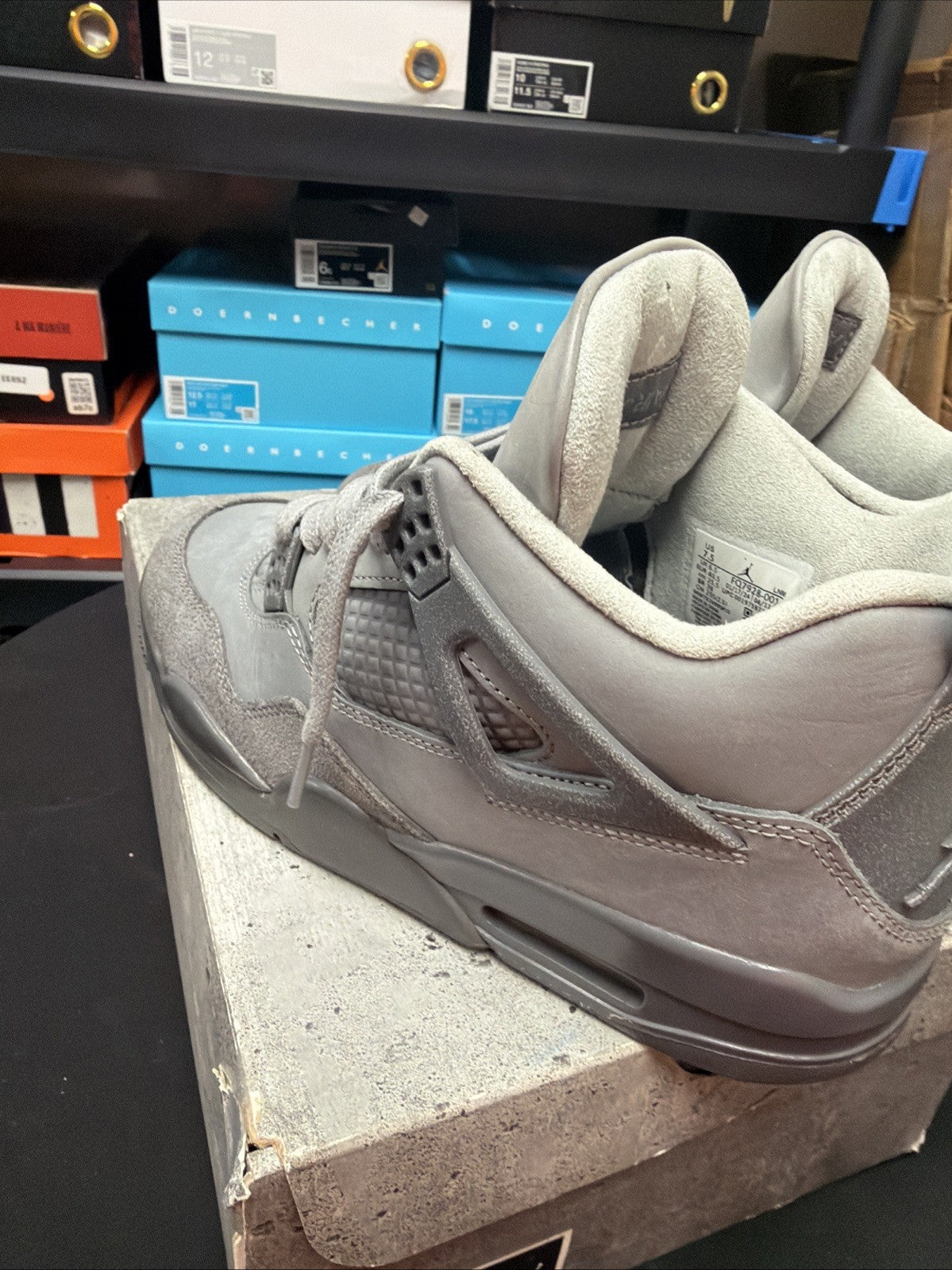 Size 7.5 - Nike Air Jordan 4 Retro SE Wet Cement Men's Shoes - Ships Now
