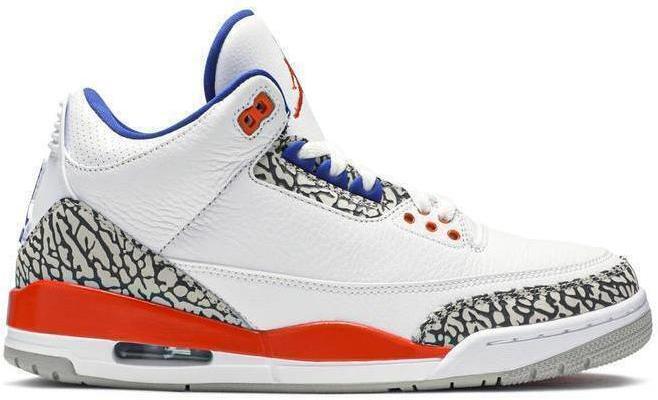 Air Jordan 3 Retro "KNICKS" 2019 - Size 13 - 136064 148 (10307-312) Pre-owned 