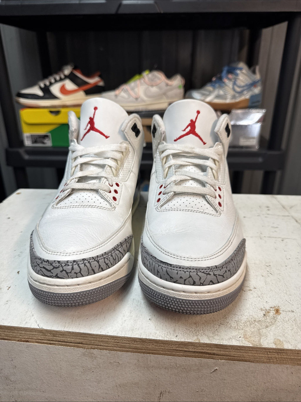 Size 11 -Jordan Air Jordan 3 Retro White Cement | No Box