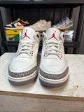 Size 11 -Jordan Air Jordan 3 Retro White Cement | No Box