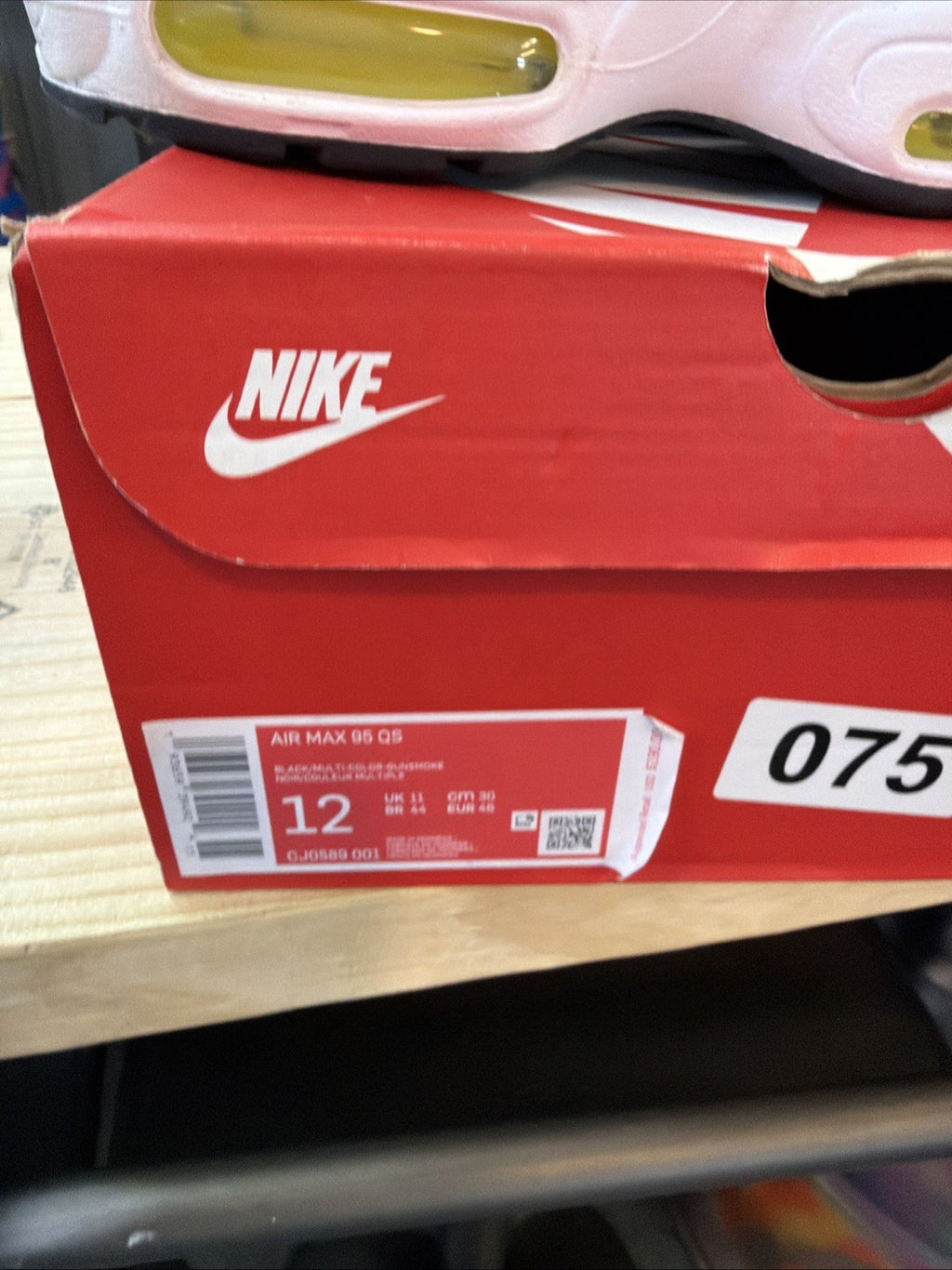 Size 12 - Nike Men's Air Max 95 QS Greedy 2.0