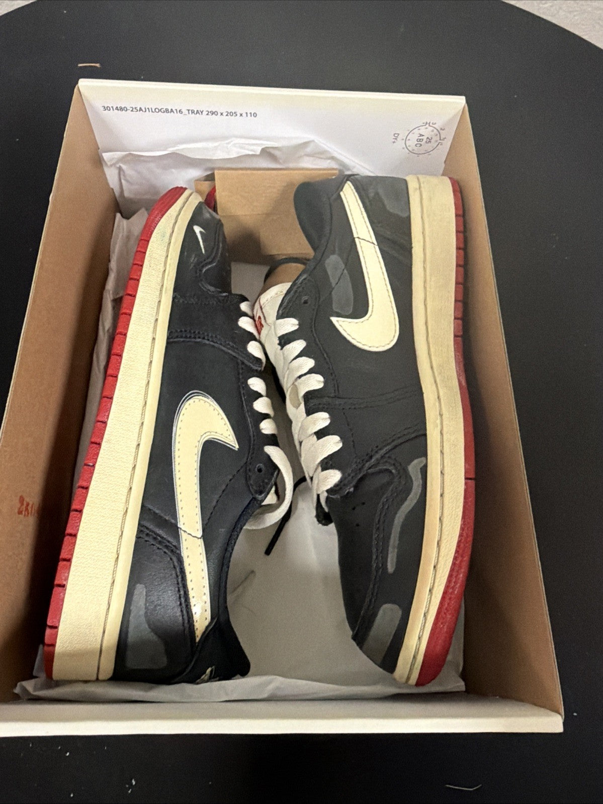 Size 6.5 - Nigel Sylvester x Air Jordan 1 OG Low Better With Time
