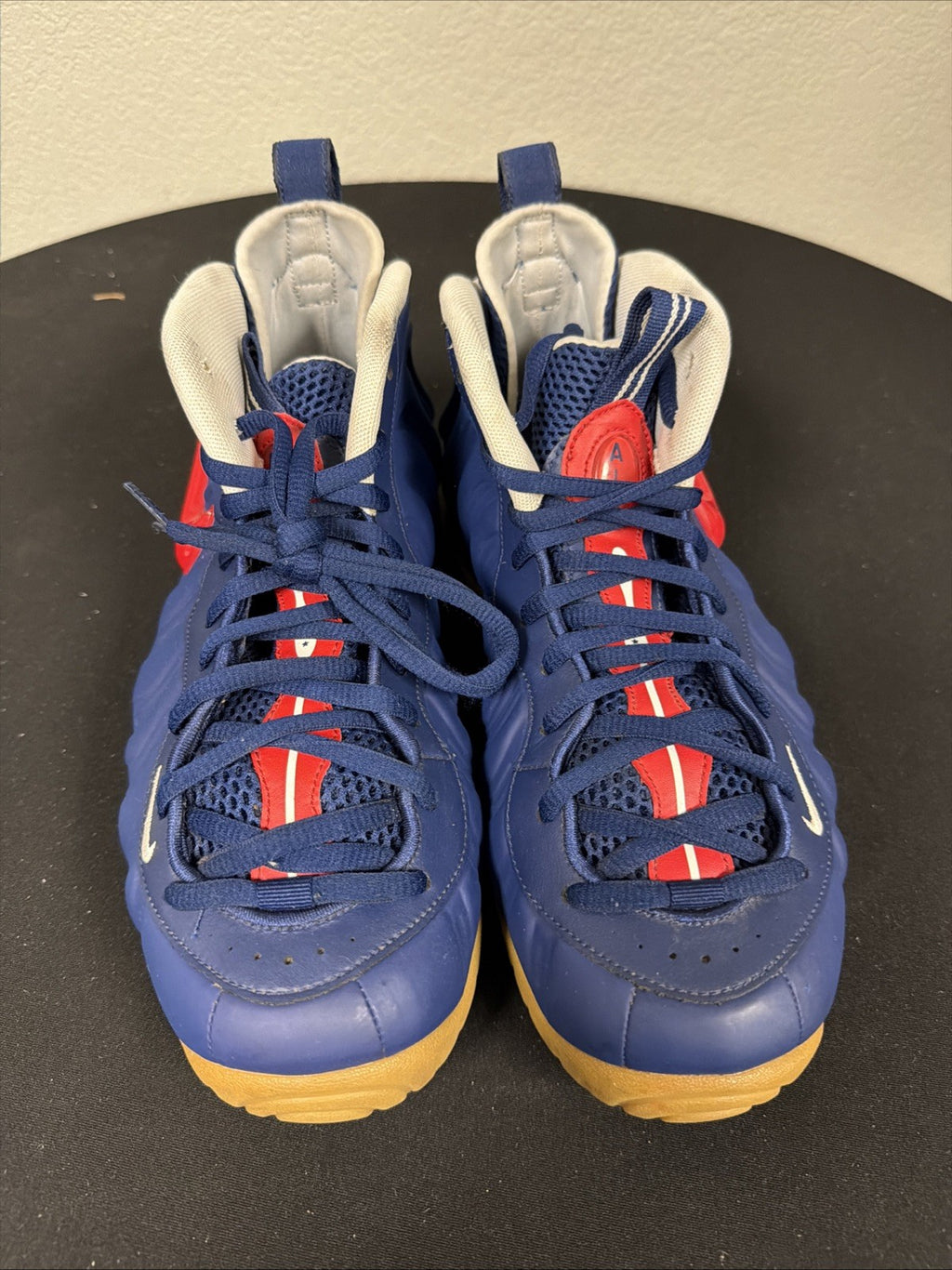 Nike Air Foamposite Pro USA Navy Gum Size 10 Men's