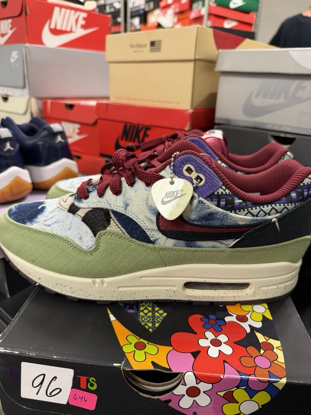 Size 11 - Nike Air Max 1 SP x Concepts Mellow Used . All Laces And Accessories