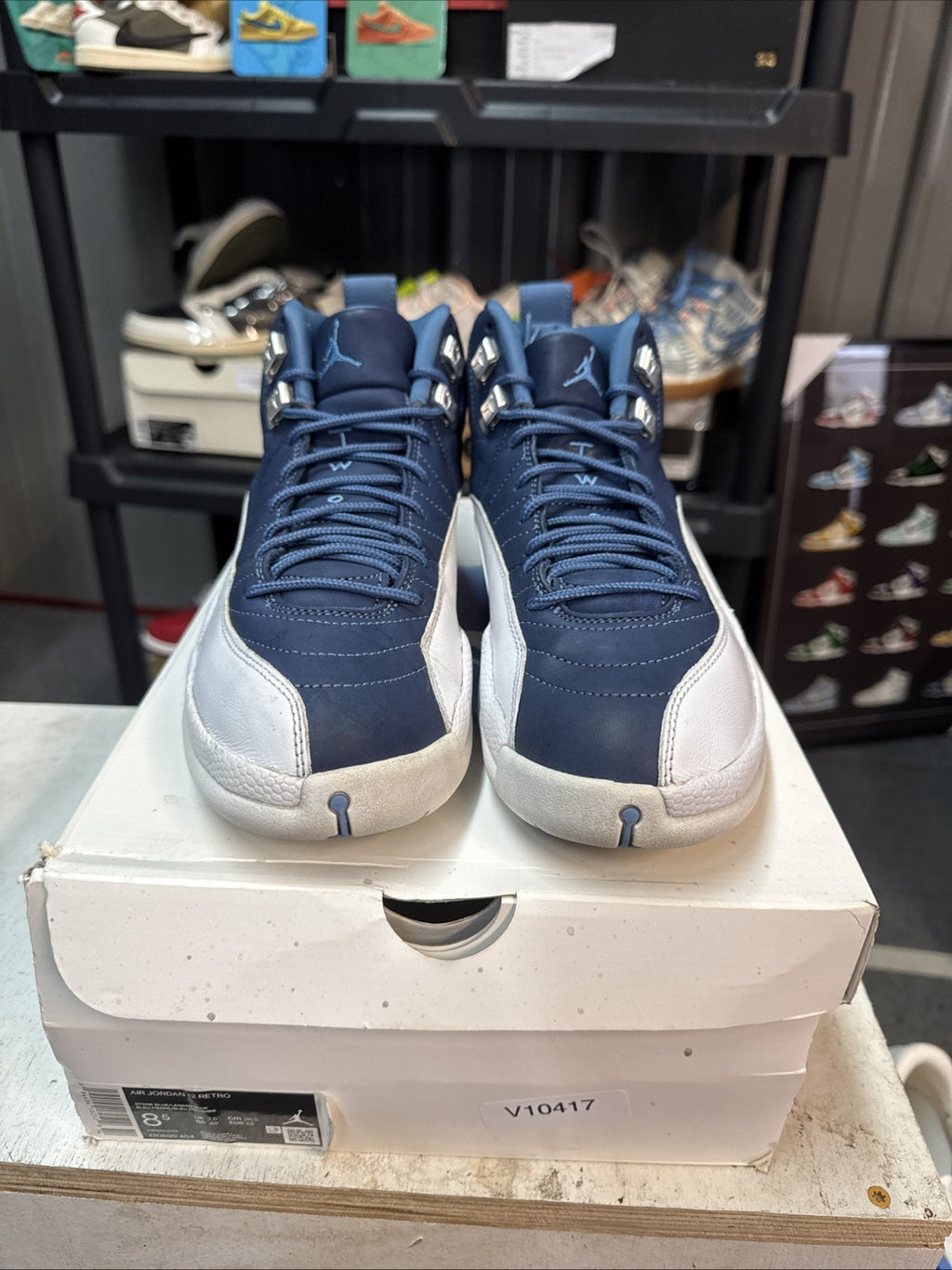 Size 8.5 - Jordan 12 Retro Indigo 2020