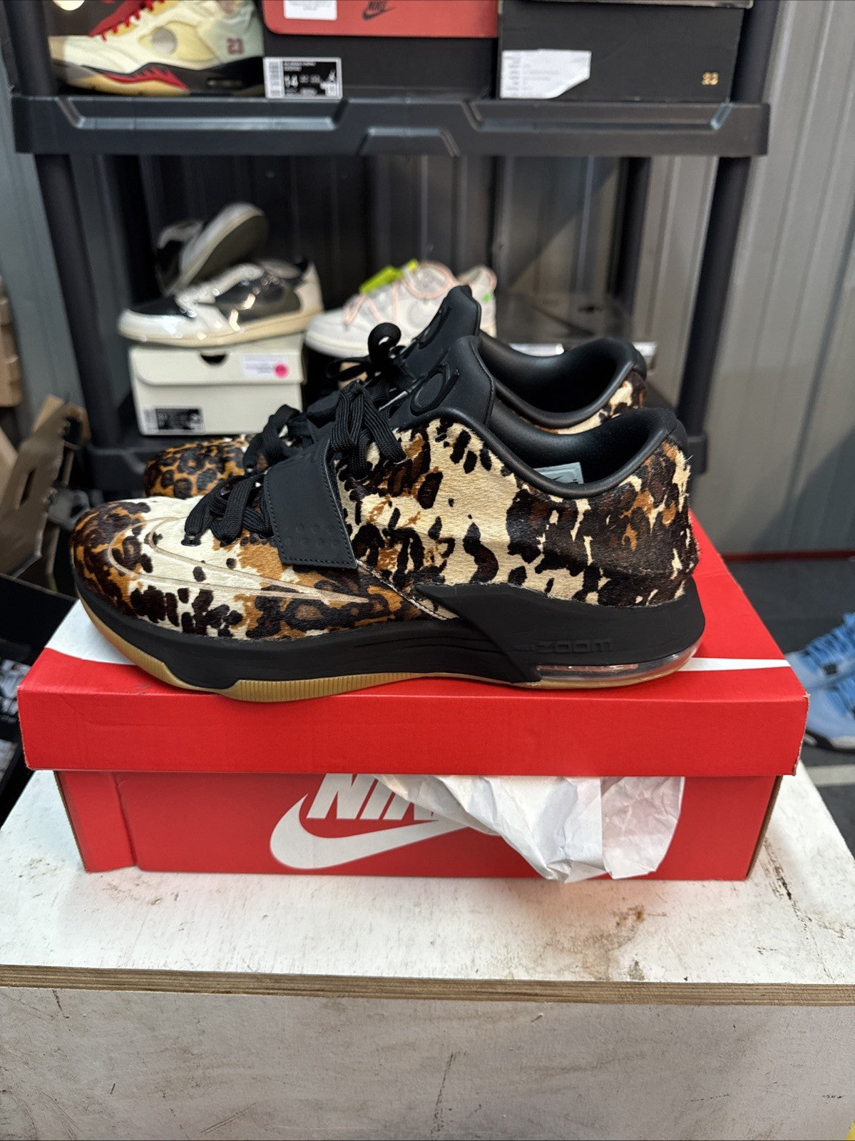 Size 13 - Nike KD 7 EXT QS Longhorn State 2015 | Replacement Box