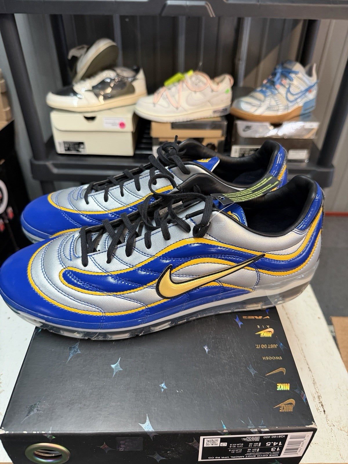 Nike Cryoshot Mercurial Vapor R9 OG Varsity Royal Men's IQ8160 400 - New