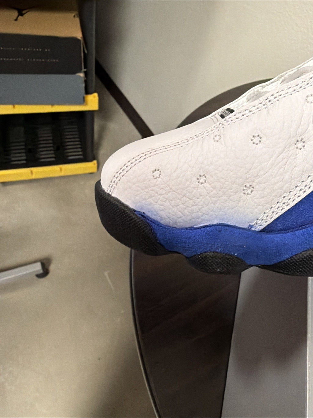 Air Jordan 13 Retro Hyper Royal White Blue Size 10.5 with box 
