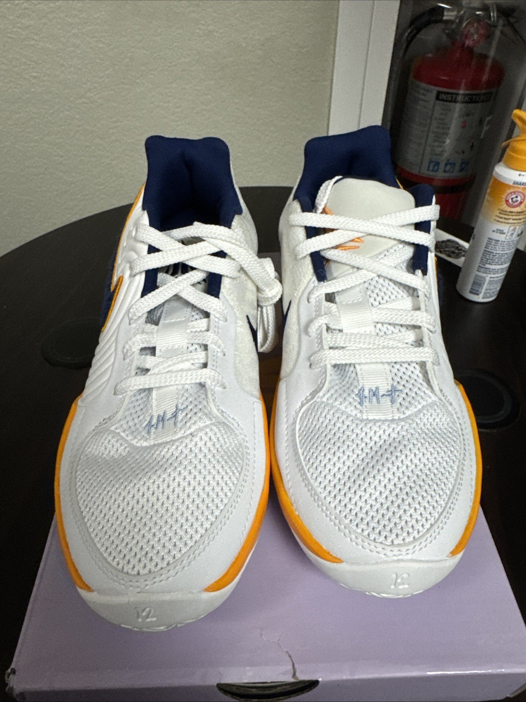 Size 7y - Nike Ja 2 Murray State Shoes White Blue Basketball