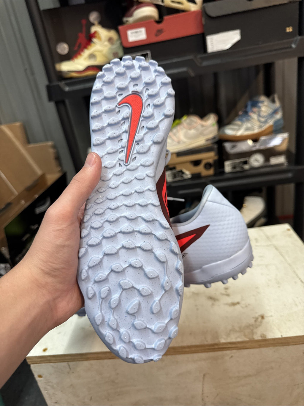 Size 11.5 - Nike Phantom 6 Low Acad TF Royal Tint Bright Crimson | No Box