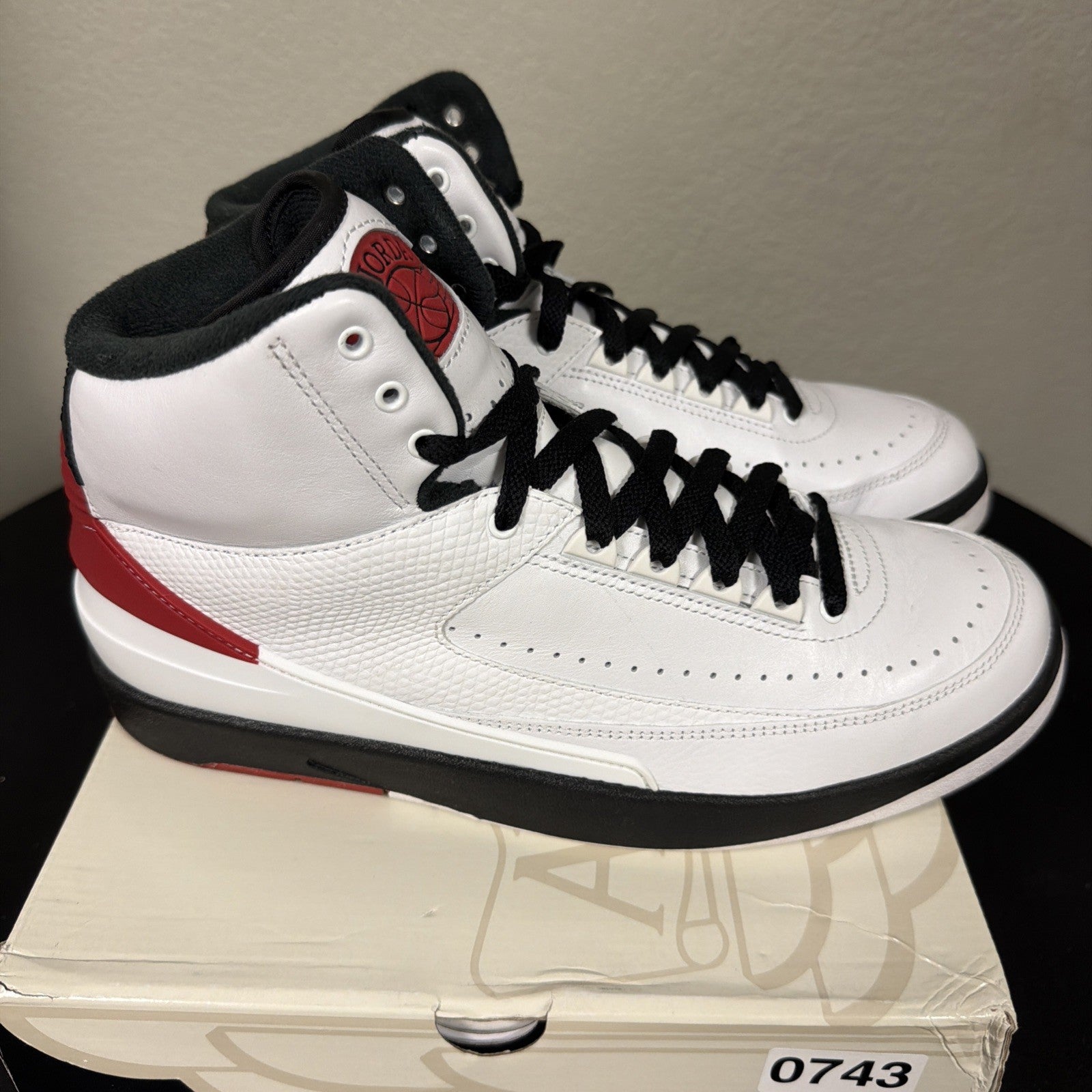 Nike Air Jordan 2 Retro OG Chicago 2022 DX2454-106 Complete W/ Box Mens Sz 10