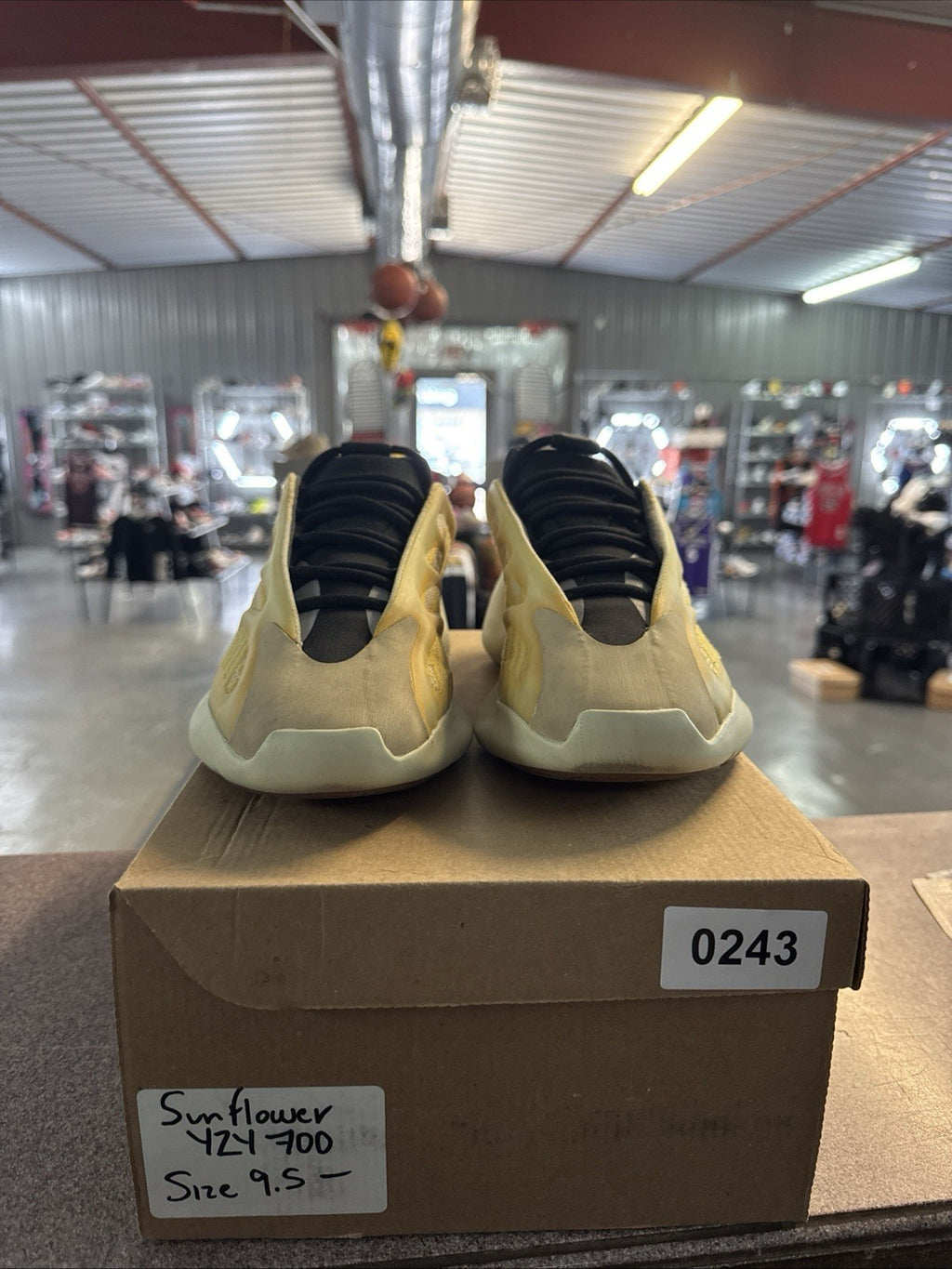 Size 9.5 - Yeezy 700 V3 Sunflower | Replacement Box