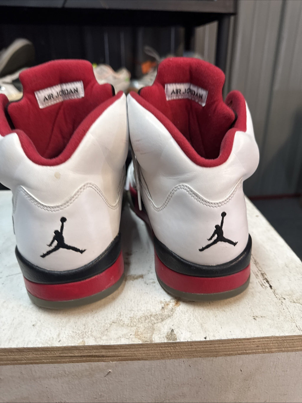 2025 Nike Air Jordan 5 Retro Fire Red Size 10.5 | Replacement Box
