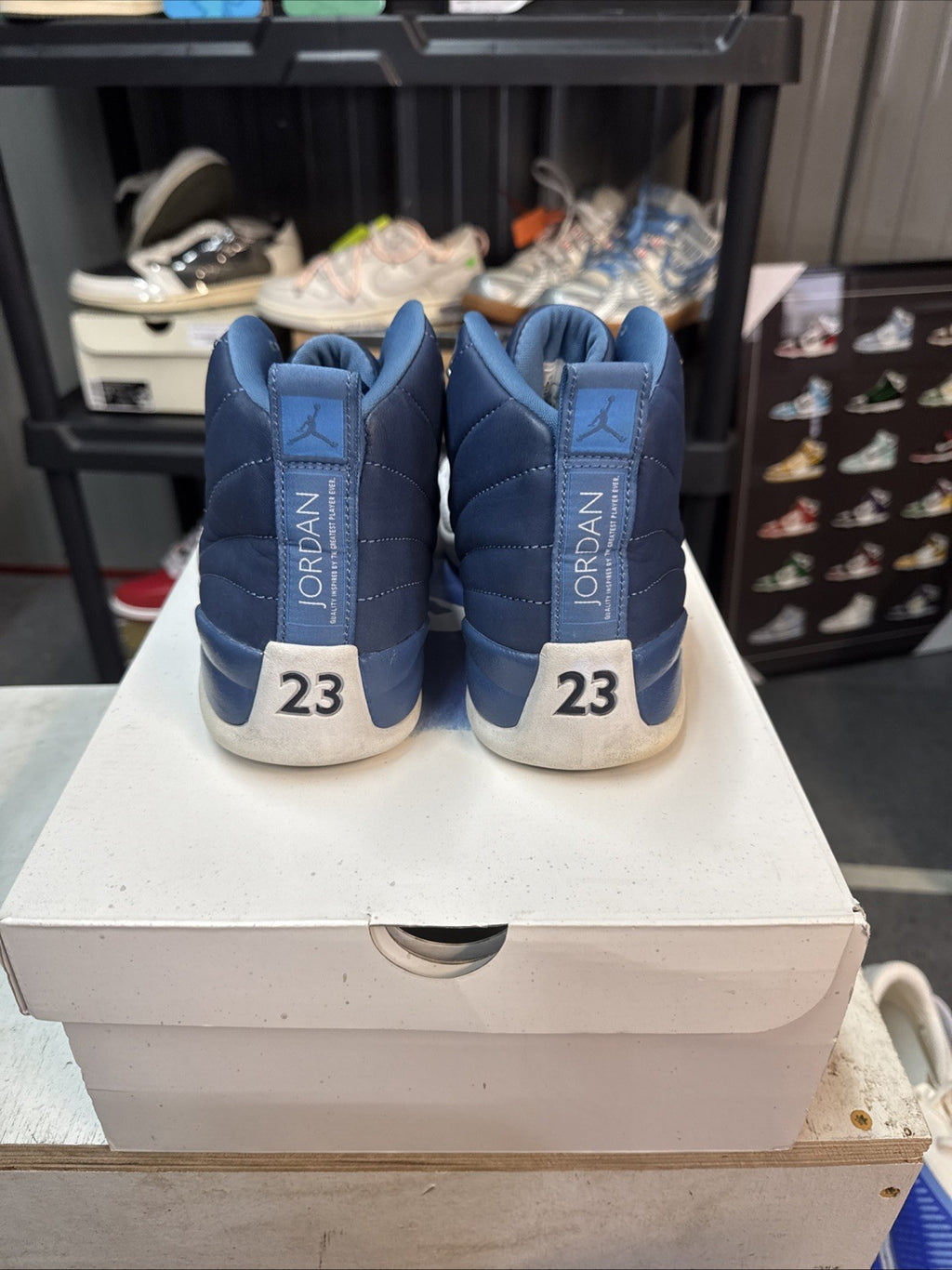 Size 8.5 - Jordan 12 Retro Indigo 2020