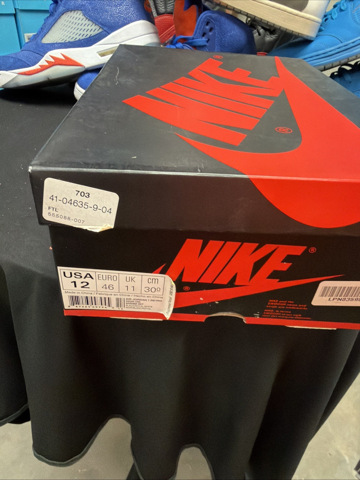 Jordan 1 Retro OG High Royal (2017 / Size 12)
