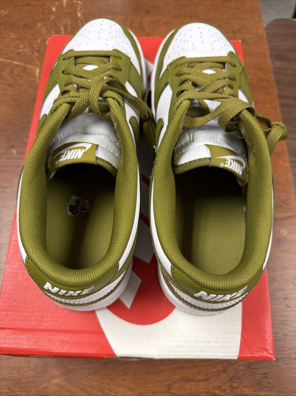 Nike Men's Dunk Low Retro White/Pacific Moss DV0833-105 i