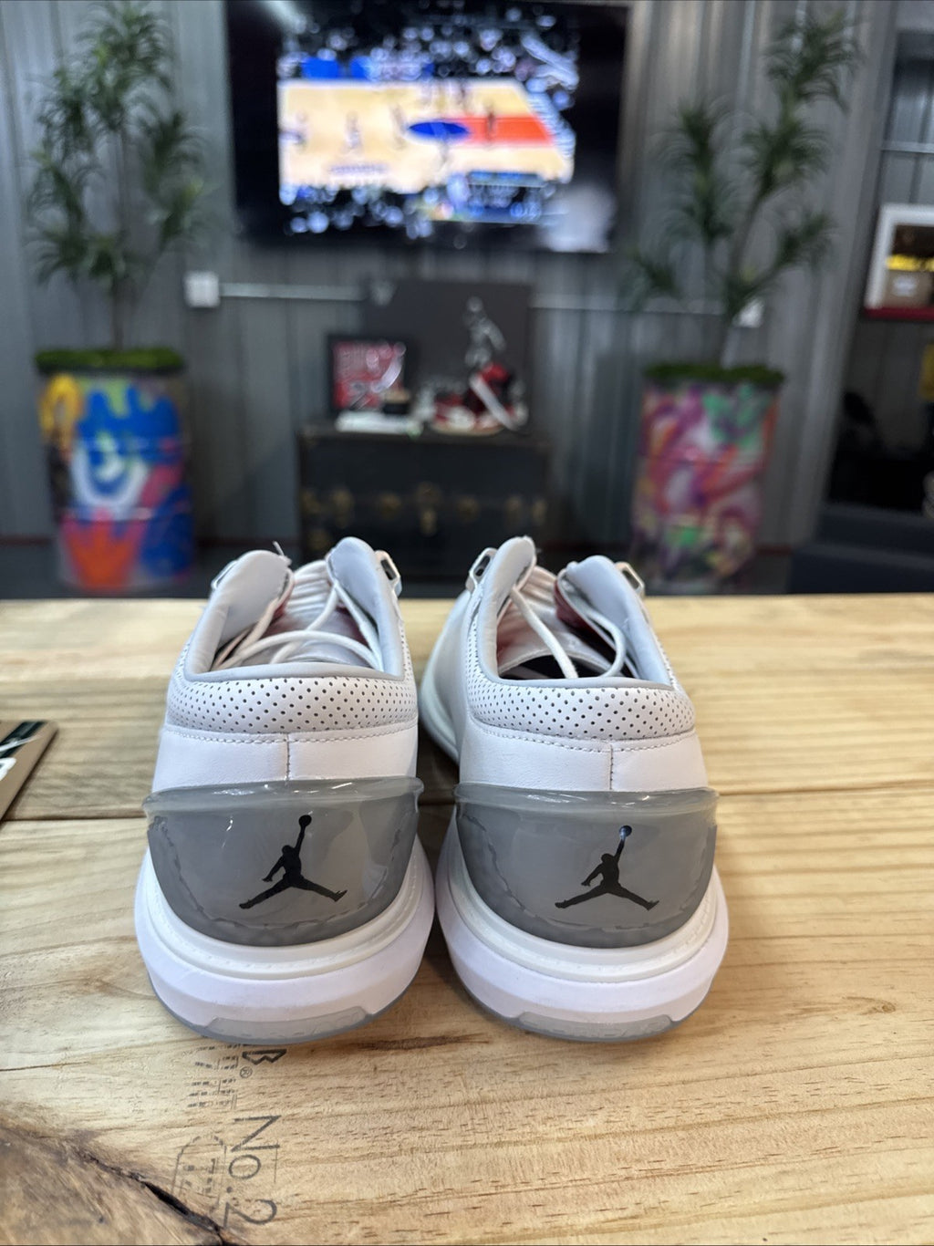 Size 11 - Nike Jordan ADG 4 'White Pure Platinum' Golf Shoe | Replacement Box