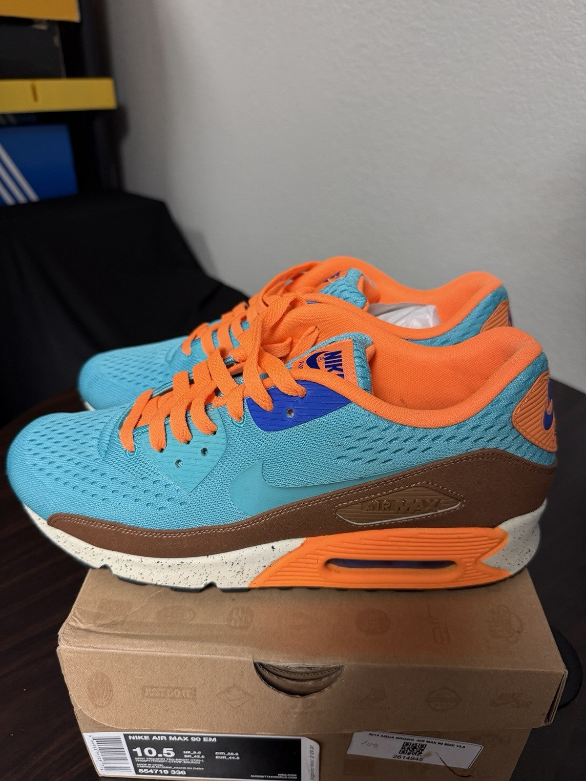 Size 10.5 - Nike Air Max 90 EM Beaches of Rio