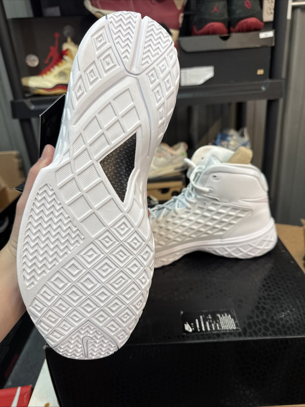 Nike Kobe III Protro Triple White HM4351 100 Men's Size 14 | Topless Box
