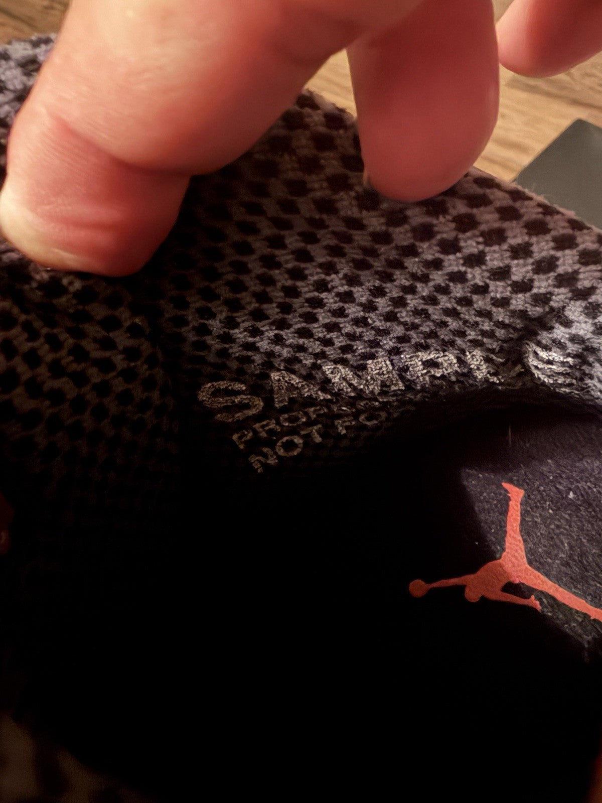 Nike Air Jordan 10 Retro LOOK SEE Sample Taiwan SP14 Cool Grey Infrared Size 9
