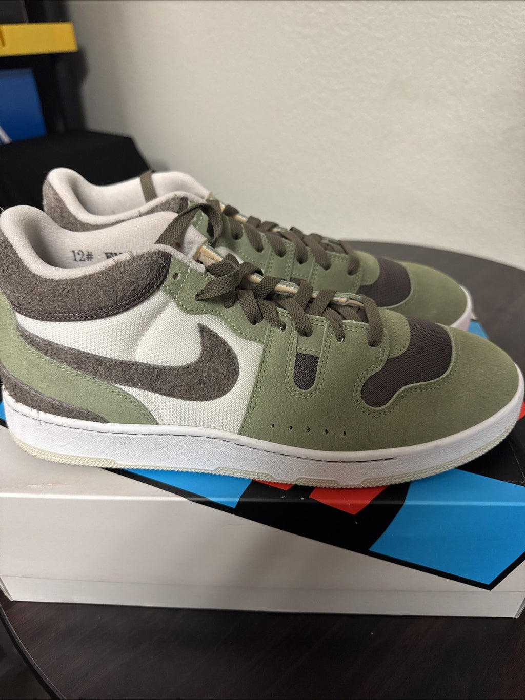 Nike Mac Attack "Oil Green" FN0648-300 Mens Size 12 Shoes Sneakers