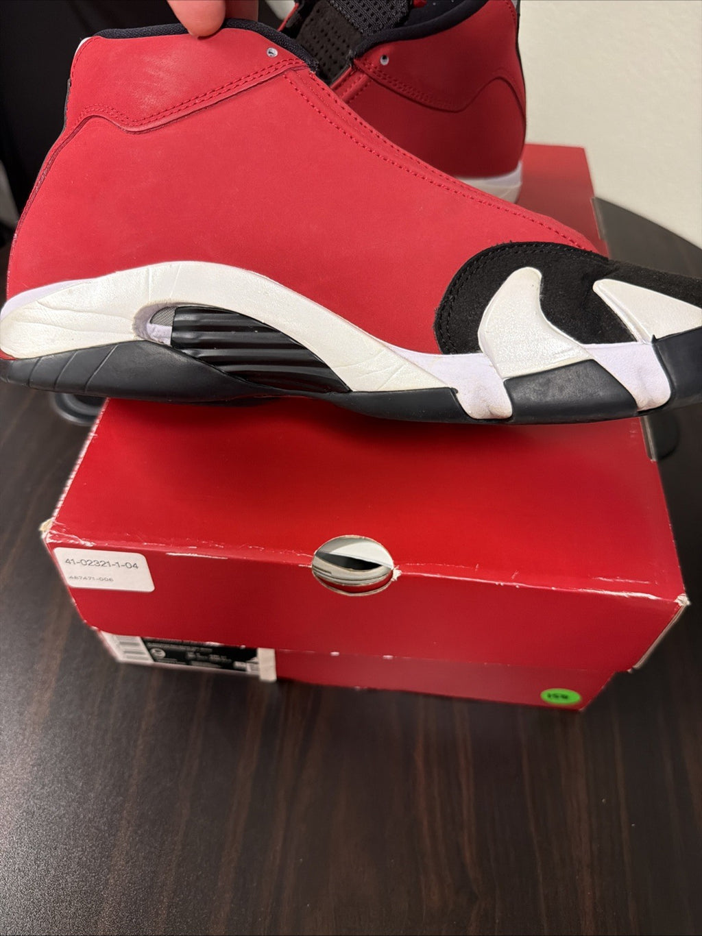 Jordan Air Jordan 14 Red Black White