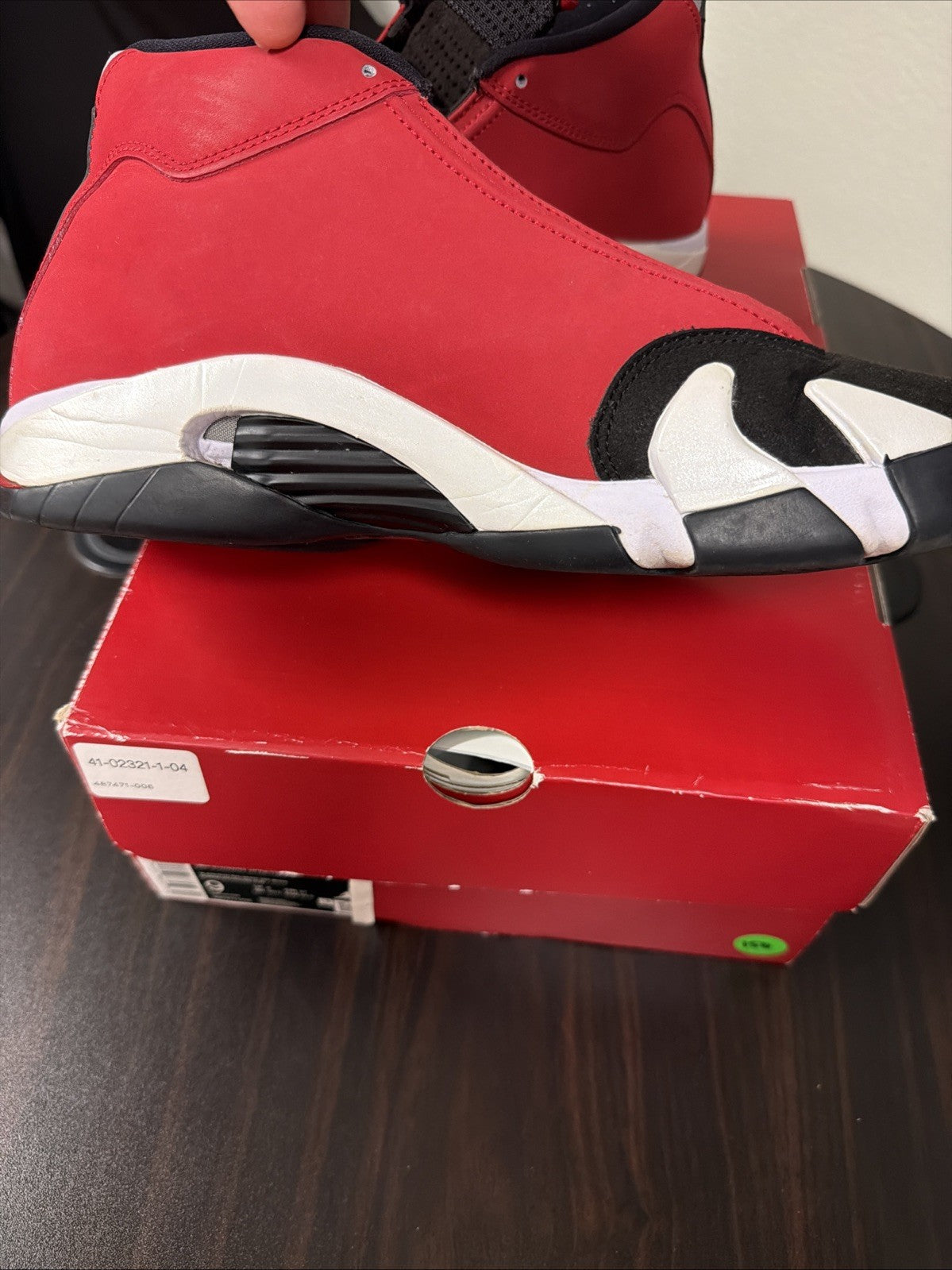 Jordan Air Jordan 14 Red Black White